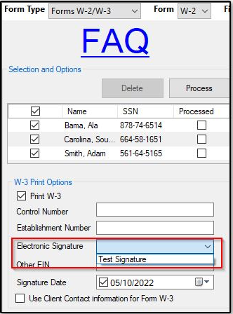 Federal Forms signature